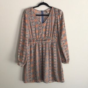 Long Sleeved Short Dress